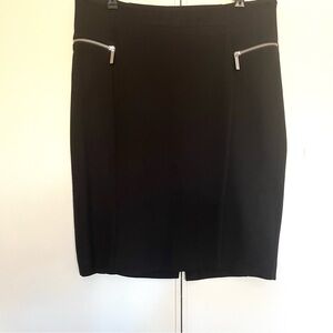 Black, Michael Kors, Woman’s Pencil Skirt, size 12.